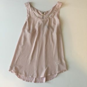 Express Blush Pink Tank Blouse